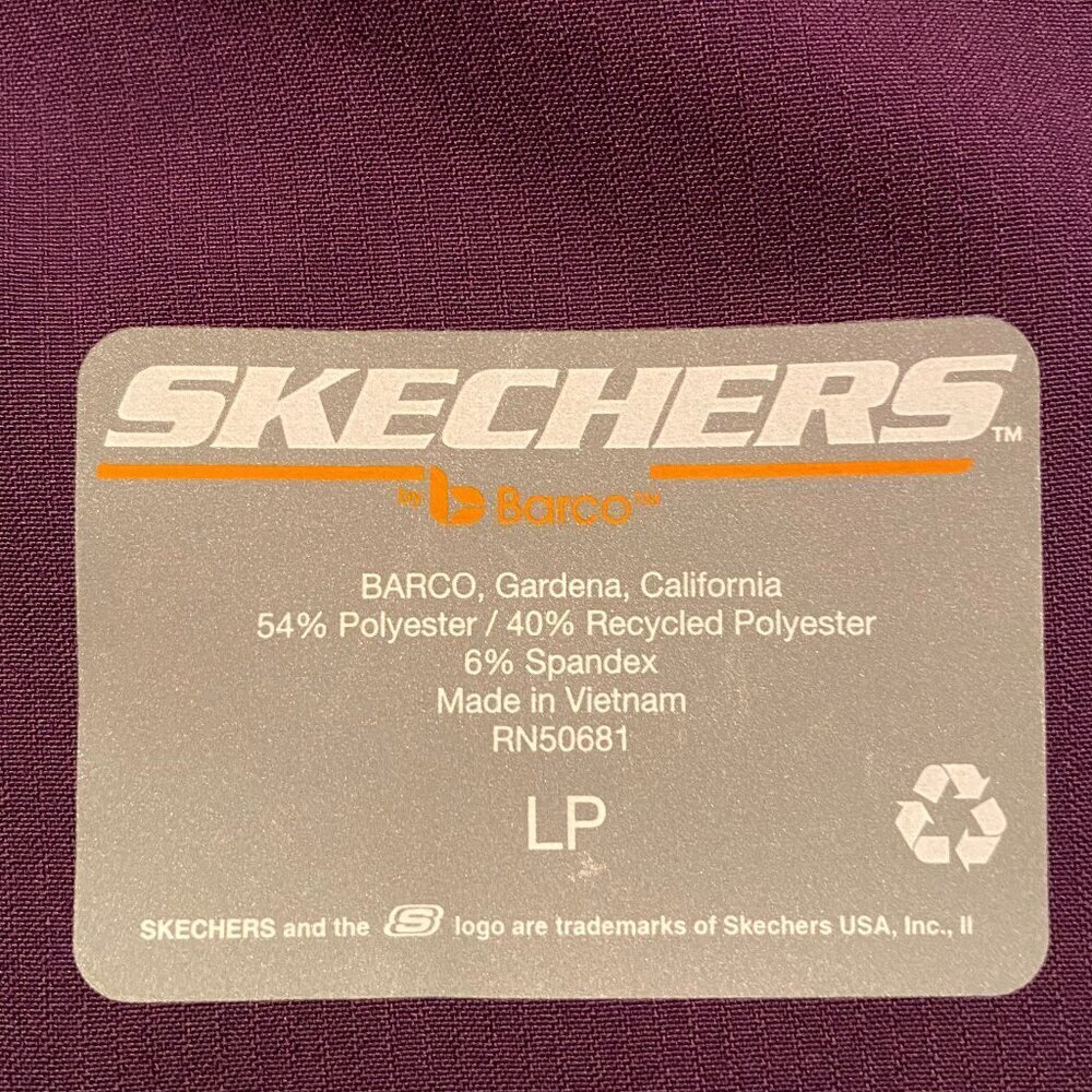 Sketchers Reliance 3-Pocket Mid-Rise Straight Leg Scrub Pant - Picture 8 of 9